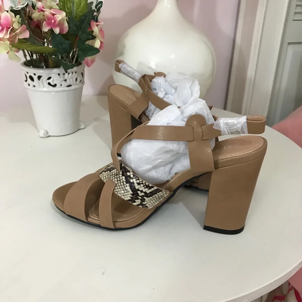 Ashley stewart strappy sandals
